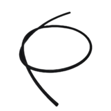 DJI Agras T20 Black Nylon Hose (Tube)