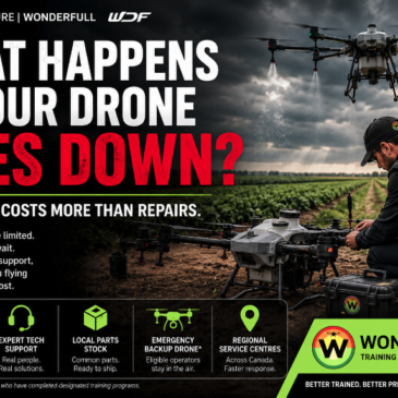 What Happens If Your Agricultural Drone Goes Down During Spraying Season?
