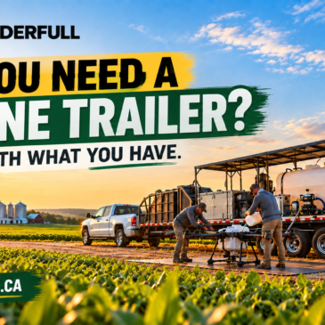 Do You Really Need a Dedicated Trailer for Your Agricultural Drone?